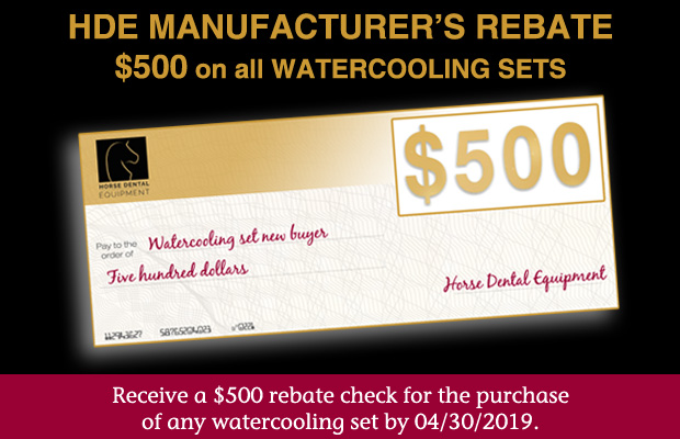 HDE Manufacturer's rebate - $500 on all Watercooling sets