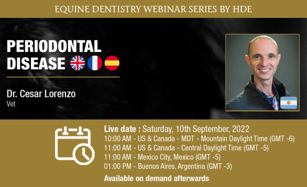 [HDE Webinar] Periodontal Disease - Dr Cesar Lorenzo