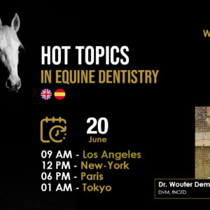 [Webinar HDE] Hot Topics en Odontología Equina - Dr. Wouter Demey