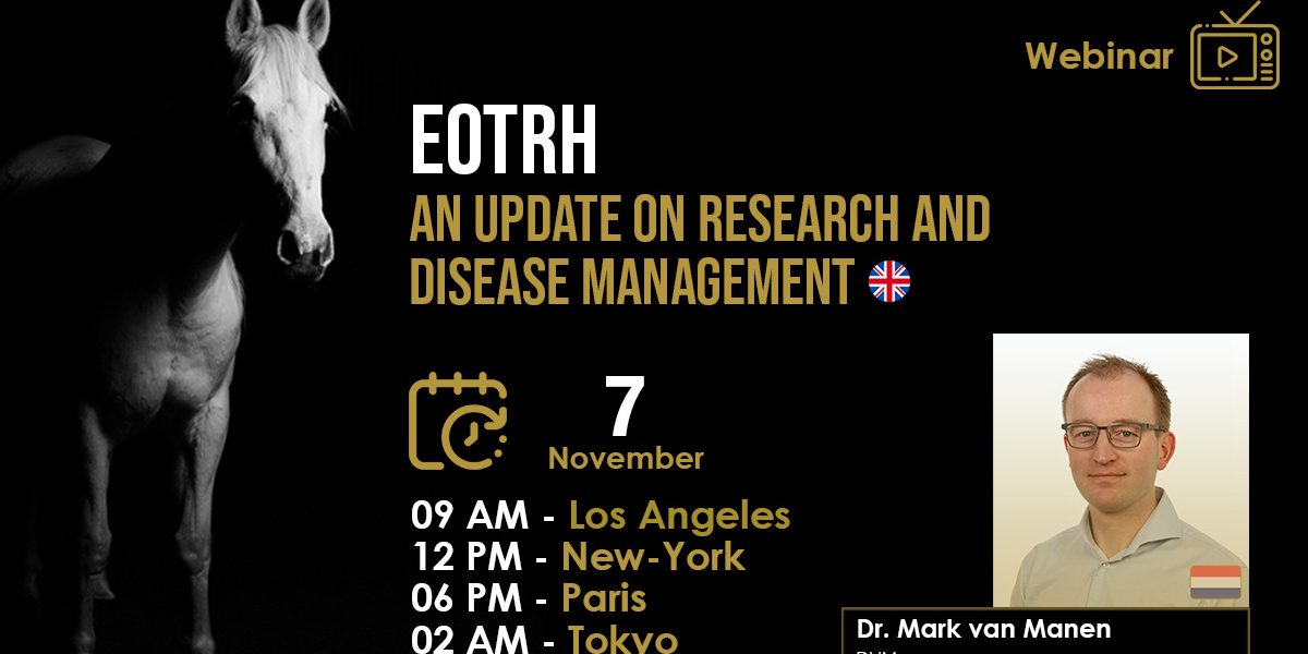 [HDE FREE Webinar] EOTRH: An Update on Research and Disease Management – Dr. Mark van Manen