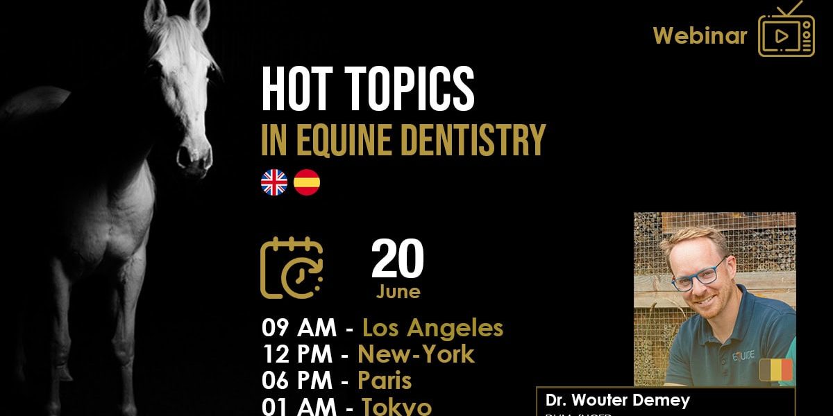 [Webinar HDE] Hot Topics en Odontología Equina - Dr. Wouter Demey